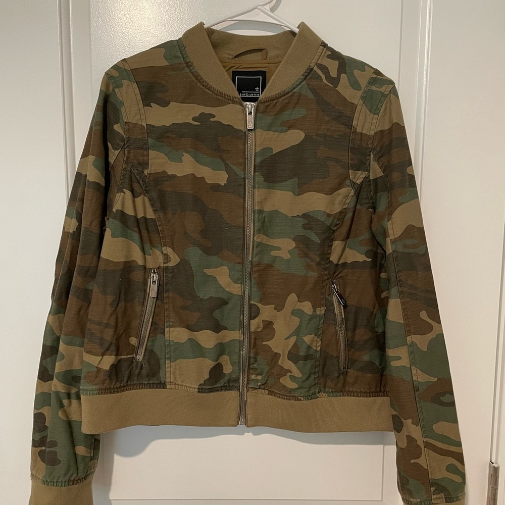 Lilly & Lottie camp bomber jacket